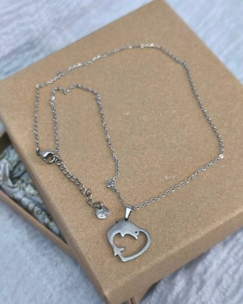 43  κολιε καρδια δελφινι (1)